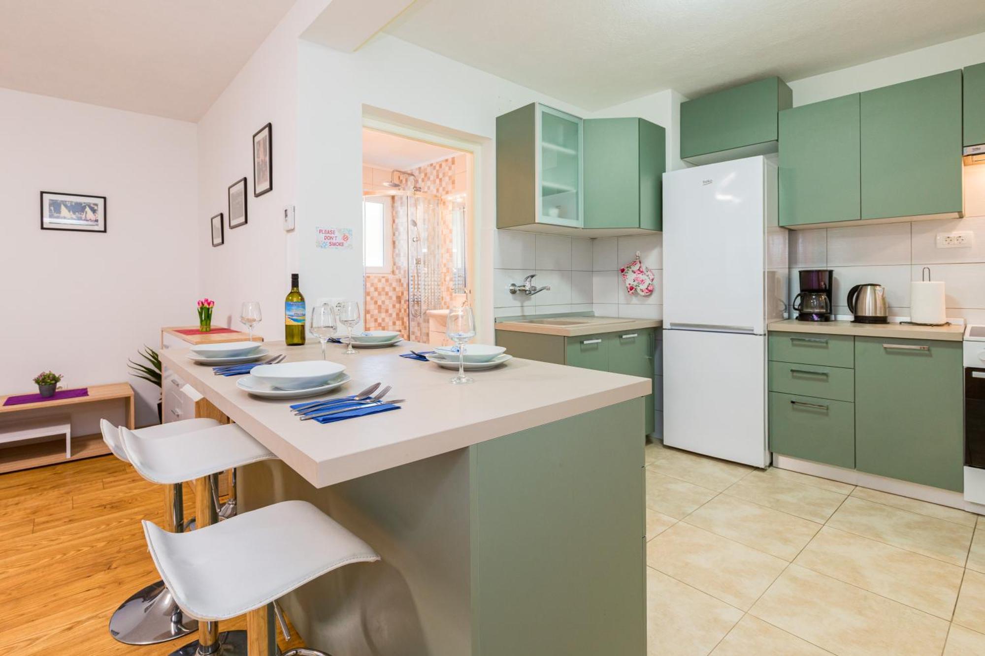Apartment Vida 1floor In The Old Part Of Baska (Krk)